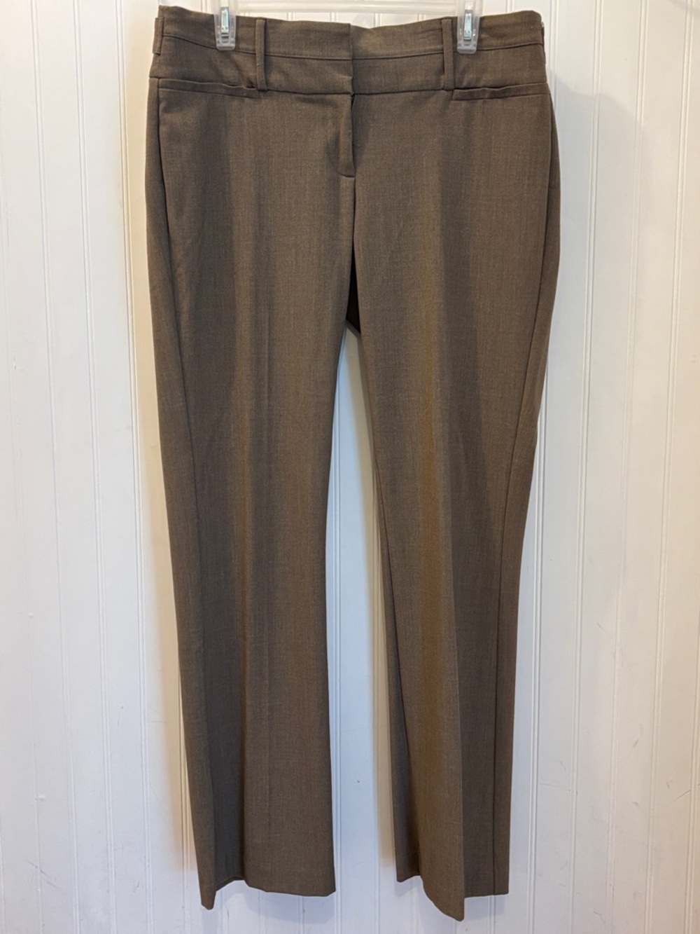 Maurices‎ Taupe Straight-Leg Dress Pants Sz 9/10 Regular